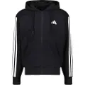 Adidas Essentials 3 Stripes French Terry Sweatshirt Med Lynlås