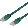 Deltaco U/UTP Cat6 patchledning 3 m, grøn 7340004613855 Modsvarer: N/A