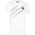Plein sport Studs Scratch T-shirt Med Korte ærmer