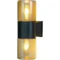 Aneta Lighting - Væglampe Lysekil udendørs - Sort - Facadebelysning - - Homeroom