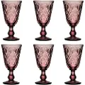 La Rochère - Vinglas Amethyst Lyonnais 6 glas La Rochere - Sort - Glas - - Homeroom