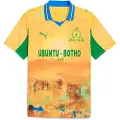 Puma KIDSUPER x MAMELODI SUNDOWNS Jersey Men, Sport, Pelé Yellow/Fast Green, S