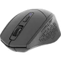Deltaco MS-901 Wireless Silent Mouse - Mus - Optisk - 4 knapper - Grå