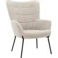Loft 24 - Lounge stol Boris - Beige - Lænestole - - Homeroom