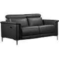 Loft 24 - Sofa 2 sæder 1 liggestol Elektrisk Lund - Grå - 2-pers. sofaer - - Homeroom