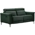 Loft 24 - Sofa 2 sæder 1 liggestol Elektrisk Lund - Grøn - 2-pers. sofaer - - Homeroom