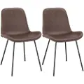 Loft 24 - Spisebordsstol Reina, 2 stk. - Brun - Stole - - Homeroom