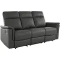 Loft 24 - Sofa 3 Sæder Manuel Southbrook - Grå - 3-pers. sofaer - - Homeroom