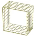 Loft 24 - Væghylde Metal Lille Wire Square - Beige - Hylder & opbevaring - - Homeroom