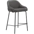 Loft 24 - Spisebordsstol med armlæn OLINE, 2-pak - Grå - Barstole & -taburetter - - Homeroom