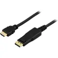 Deltaco Dp-3020 2m. Displayport Hdmi Sort