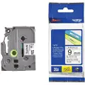 Brother Tape 9mm Tze-221 Sort/hvid