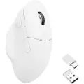 Keychron M7 Wireless Mouse White Rf Wireless + Bluetooth + Usb Type-c
