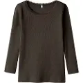 Name it Basic Top Med Lange Ærmer