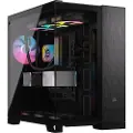 Corsair 6500x Midi Tower Aluminium, Sort