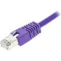 Deltaco patch cable - 30 cm - purple - Lilla - 0.3 meter