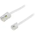 Deltaco Telefonkabel 5m. Rj-45 Rj-11