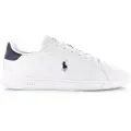 Ralph Lauren Polo Ralph Laurentil mænd. 809829824003 Heritage Court II læder sko hvid (45), Fast, Blonder, Casual