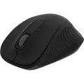Deltaco MS-710 - Mouse optical 3 buttons wireless USB Black - Mus - Optisk - 3 knapper - Sort