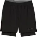 Puma x HYROX 2in1 Training Shorts Men, Fitness, Black, S
