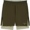 Puma x HYROX 2in1 Training Shorts Men, Fitness, Dark Olive, XL