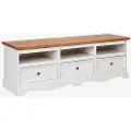 Loft 24 - Lowboard Melissa 163 3 skuffer - Hvid - Skænke & sideboards - - Homeroom