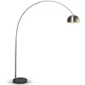 QAZQA Moderne stålbue lampe justerbar - Grande