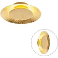 QAZQA Art Deco loftslampe guld/messing inkl. LED - Sun