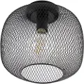QAZQA Moderne sort loftslampe - Bliss Mesh