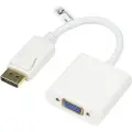 Deltaco Adapter 0.2m. Displayport Vga (d-sub) Hvid