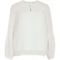 Vila Edee Langærmet Bluse