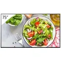 Sony Bravia Professional Displays FW-75BZ35L BZ35L Series - 75" LED-backlit LCD display - 4K - for digital signage