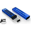 ISTORAGE Datashur Pro+c 256gb Usb Type-c Blå