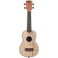 Kala Ukadelic Soprano Ukulele Bamboo Top