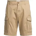 Gant Ganttil mænd. 205069 Relaxed Fit cargo-shorts i brun twill (33), Casual, Bomuld