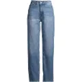 Vila Kelly Jaf Straight Fit Højtaljede Jeans