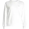 Gant Ganttil kvinder. 4201414 Shield sweatshirt med rund hals, hvid (XL), Casual, Bomuld