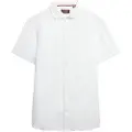 Superdry Superdrytil mænd. M4010937A Ferieskjorte hvid (3XL), Casual, Linned, Korte ærmer