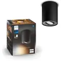 Philips Hue Pillar Enkelt Spot - Sort - med Dimmer Switch