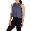 MM Sports Tank High Neck - Blue/Grey - L