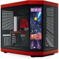 HYTE Y70 Touch Infinite 3rd Gen 14.9" Atx Rød, Sort