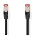 Nedis CCGL85221BK015 networking cable - Sort - 0.1 meter
