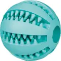 Trixie Dog Toy Denta Fun Ball Rubber Mint Flavour 6cm