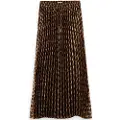 Scotch & Soda Pleated Midinederdel