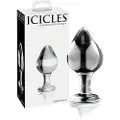 Icicles No. 25 - konisk, glas anal plug (gennemsigtig)