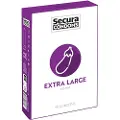 Secura Aubergine - ekstra stor kondom - 60mm (48 stk)