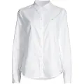 Gant Ganttil kvinder. 4300141 Oxford Slim Fit Stretch-skjorte hvid (38), Bomuld, Lange ærmer