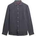 Superdry Vacation Linen Skjorte Med Lange ærmer