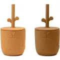 Done by Deer Straw 2 Pack Wally Kop