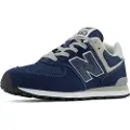 New Balance New Balancetil kvinder/piger. GC574V1 Sneakers i læder 574 navy (36), Fast, Blonder, Casual, Blå, børnetøj